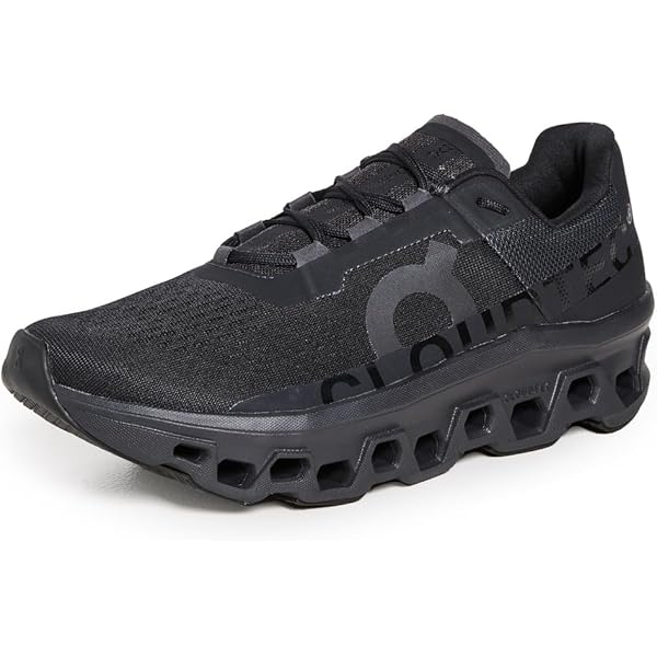 【美品】On Cloudstratus ブラック 27.5㌢ On Cloudstratus Black （オン クラウドストラトス-ブラック
